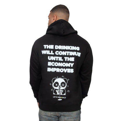 Drinkenomics Black Hoodie