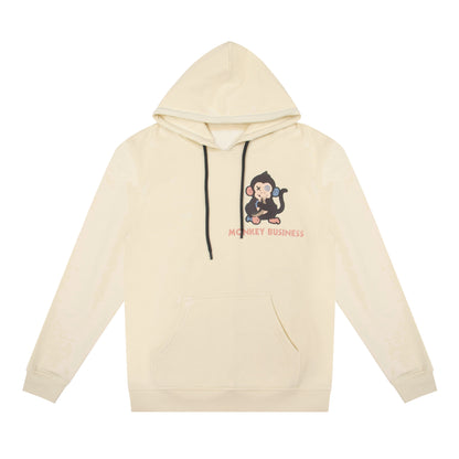 Monkey Business Cream Hoodie