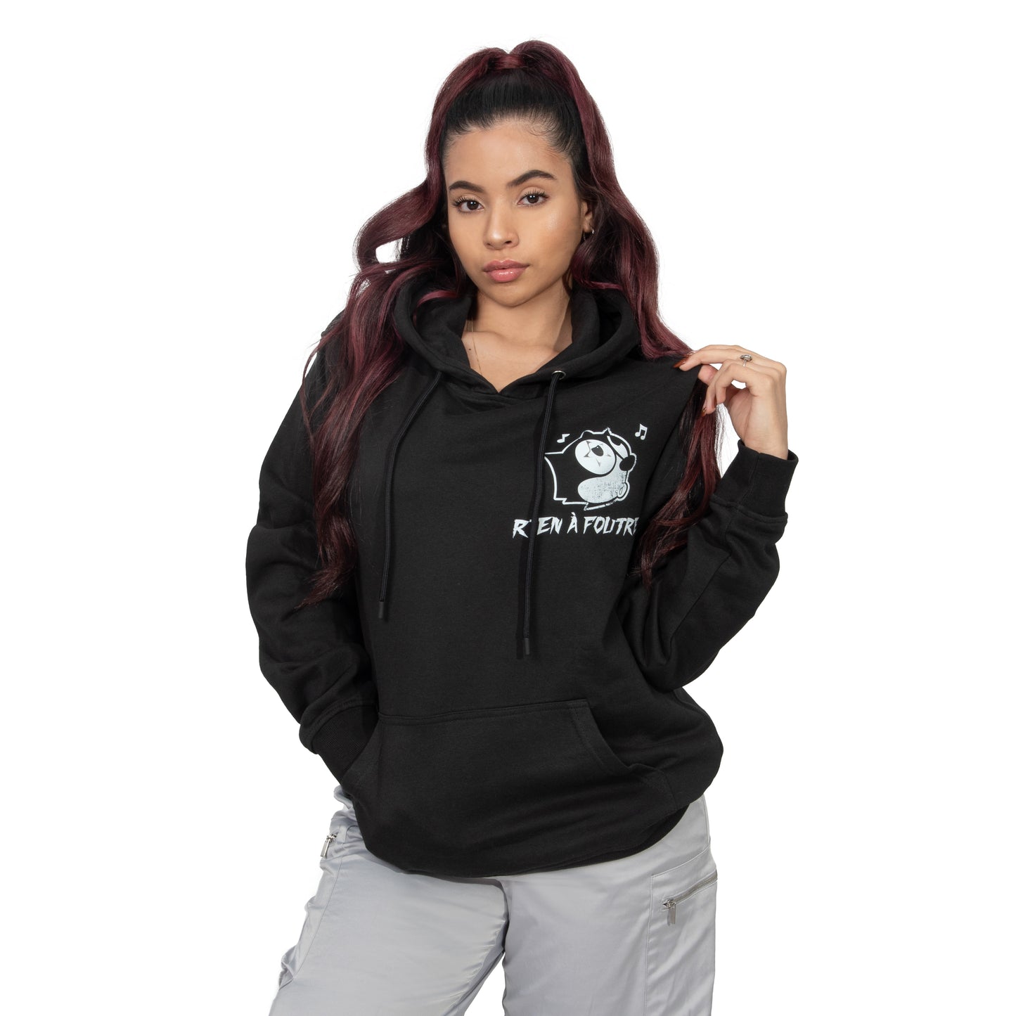 Rien a Foutre Black Hoodie