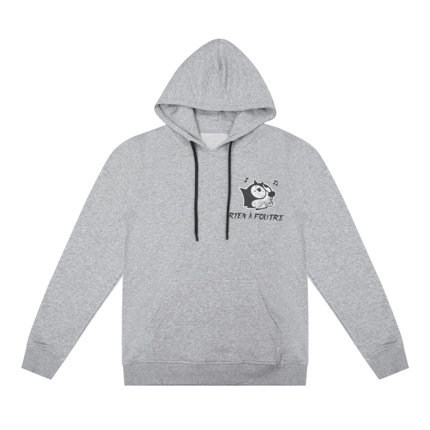 Rien a Foutre Heather Grey Hoodie