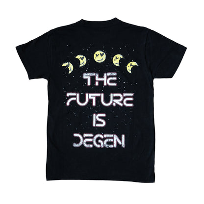 Future is Degen Black Tee